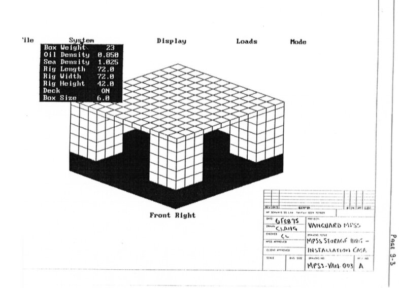 Historic MPSS engineering drawing